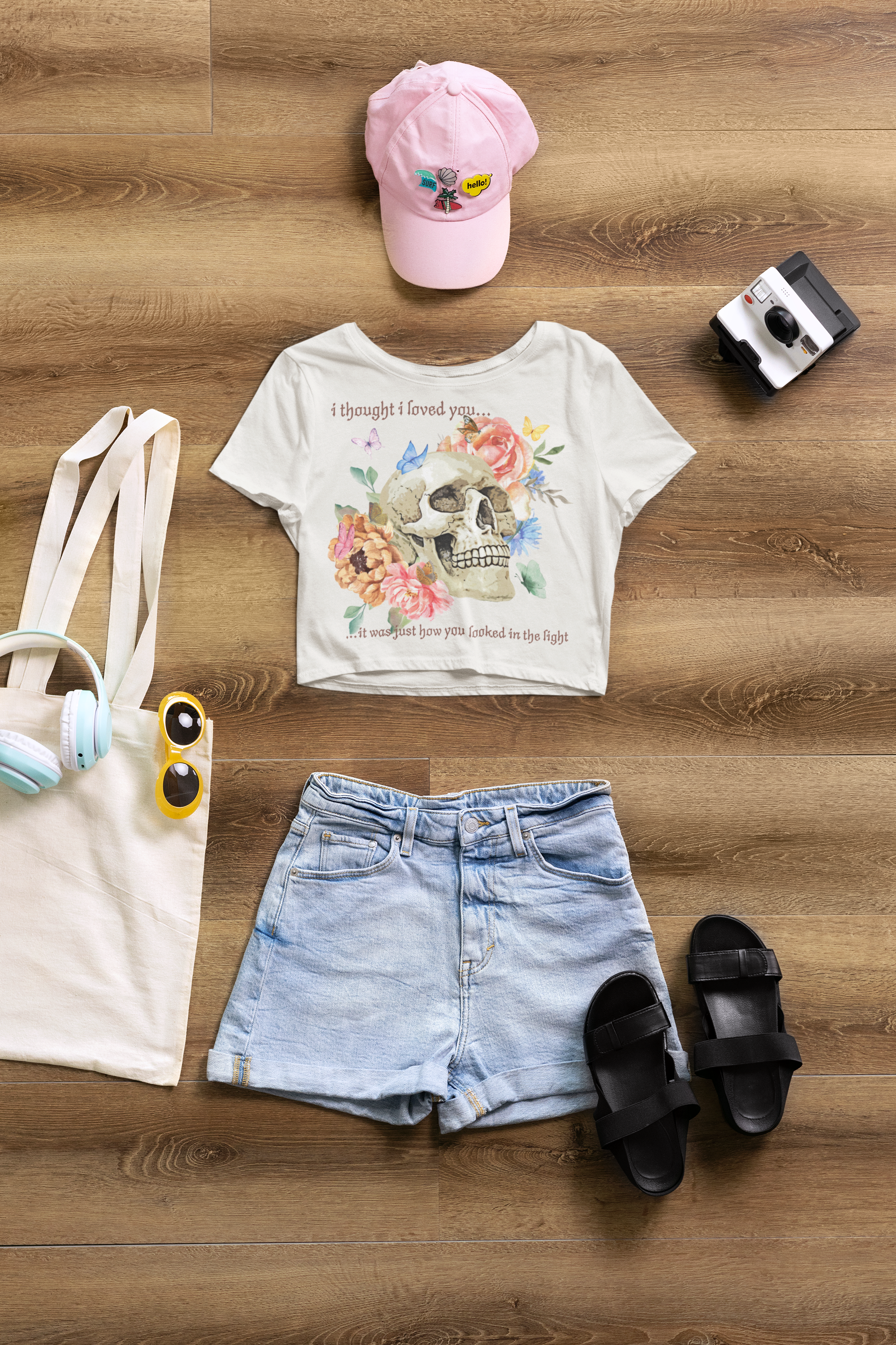 Hum Love Crop Top